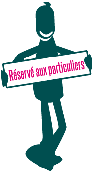 réservé aux particuliers